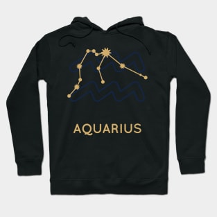 Aquarius Sign Hoodie